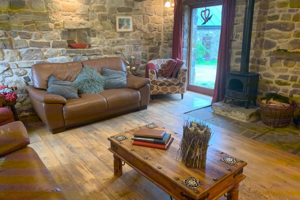 Villa Stunning Secluded Peak District Luxurious Barn Leek Exterior foto